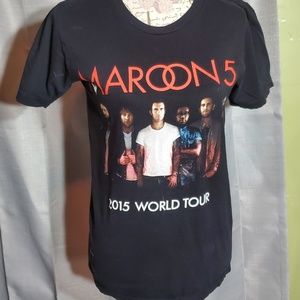 Maroon 5 offical concert tee worn once 2015 tour